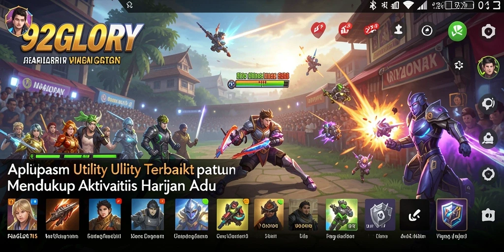 Tampilan antarmuka 92GLORY yang ramah pengguna dan intuitif.