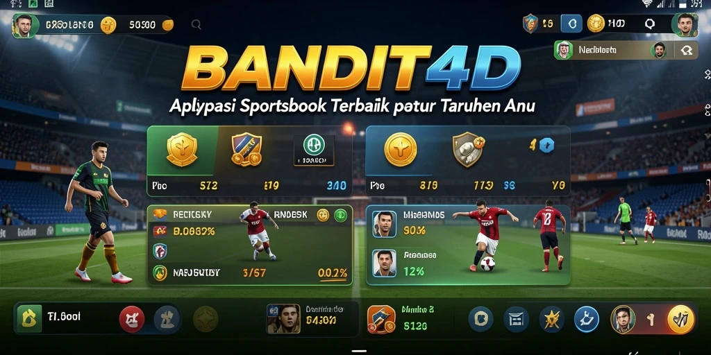 Tampilan menarik dari permainan Sportsbook di BANDIT4D.