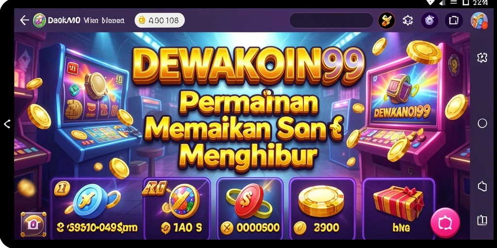Tampilan menarik gameplay slot dari DEWAKOIN99 yang memikat.