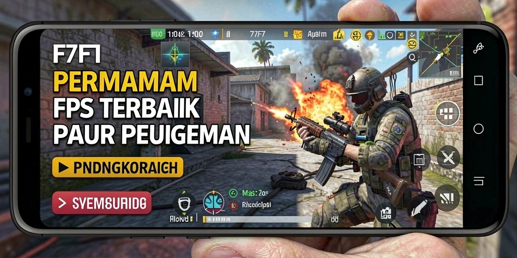 Gameplay F7F7 dengan grafis yang menakjubkan dan pertempuran seru.