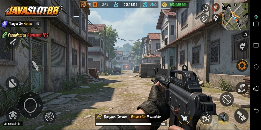 Tangkapan layar gameplay JAVASLOT88 yang menampilkan aksi mendebarkan.