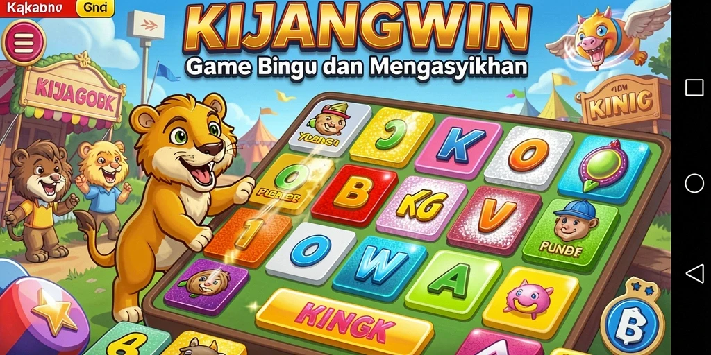Tampilan menarik dari gameplay Bingo KIJANGWIN yang seru.
