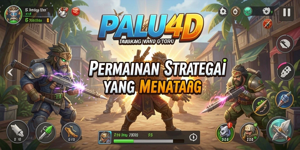 Screenshot dari gameplay PALU4D yang menunjukkan strateginya.