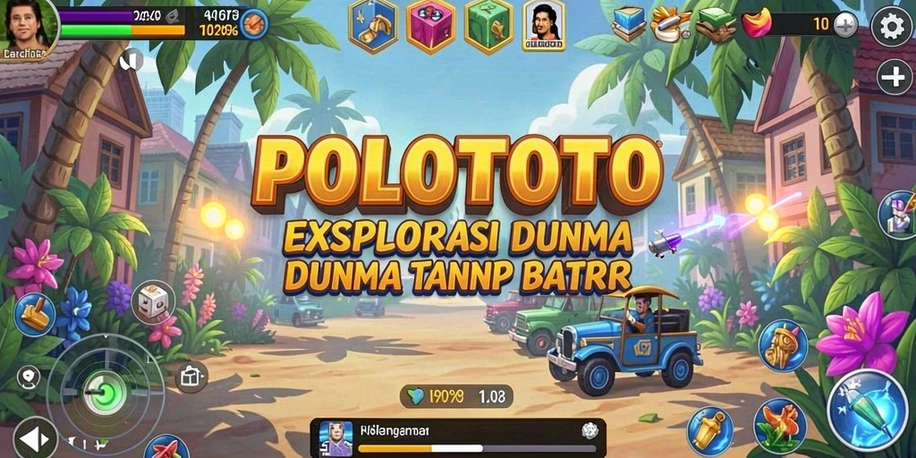 Tampilan gameplay Open World yang mengesankan dari POLOTOTO.
