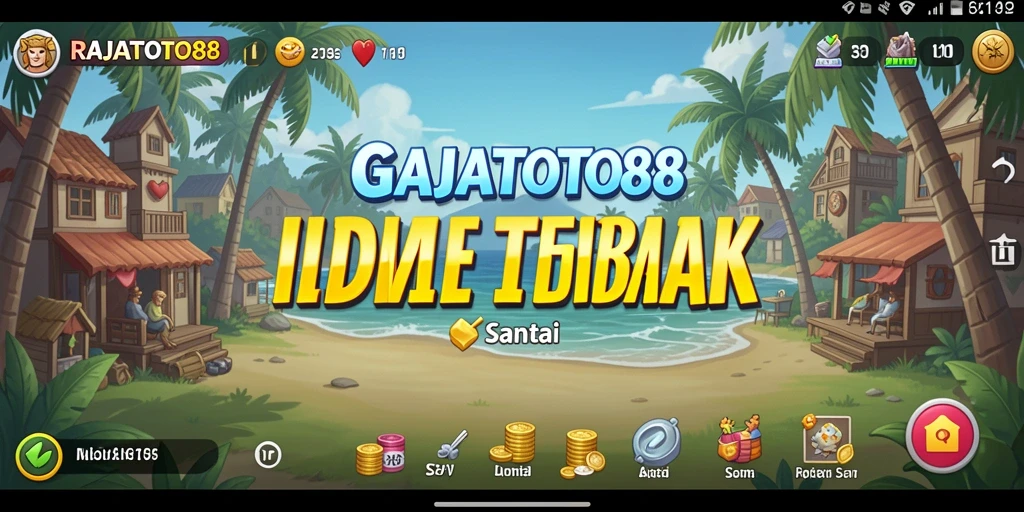 Screenshot RAJATOTO88 menampilkan gameplay santai yang menarik.