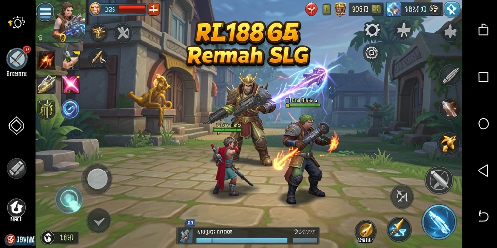 Tampilan menarik dari gameplay SLG yang mendebarkan.