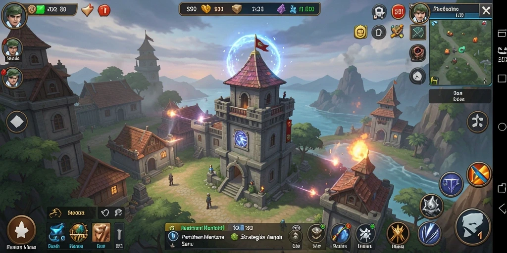 Menampilkan gameplay seru Tower Defense di S80 dengan berbagai menara strategis.
