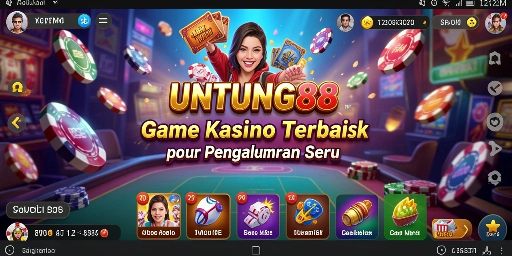 Tampilan gameplay seru dan menarik dari UNTUNG88.