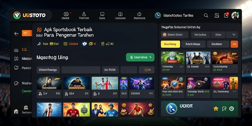 Tampilan antarmuka UUSTOTO yang menarik dan fungsional.